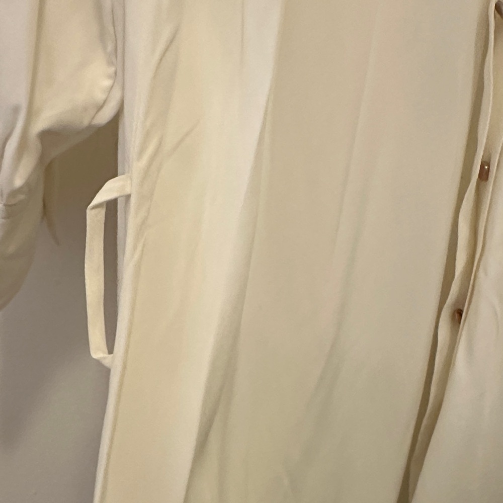 Zimmermann Cream Button-Up Blouse - Picture 7 of 15